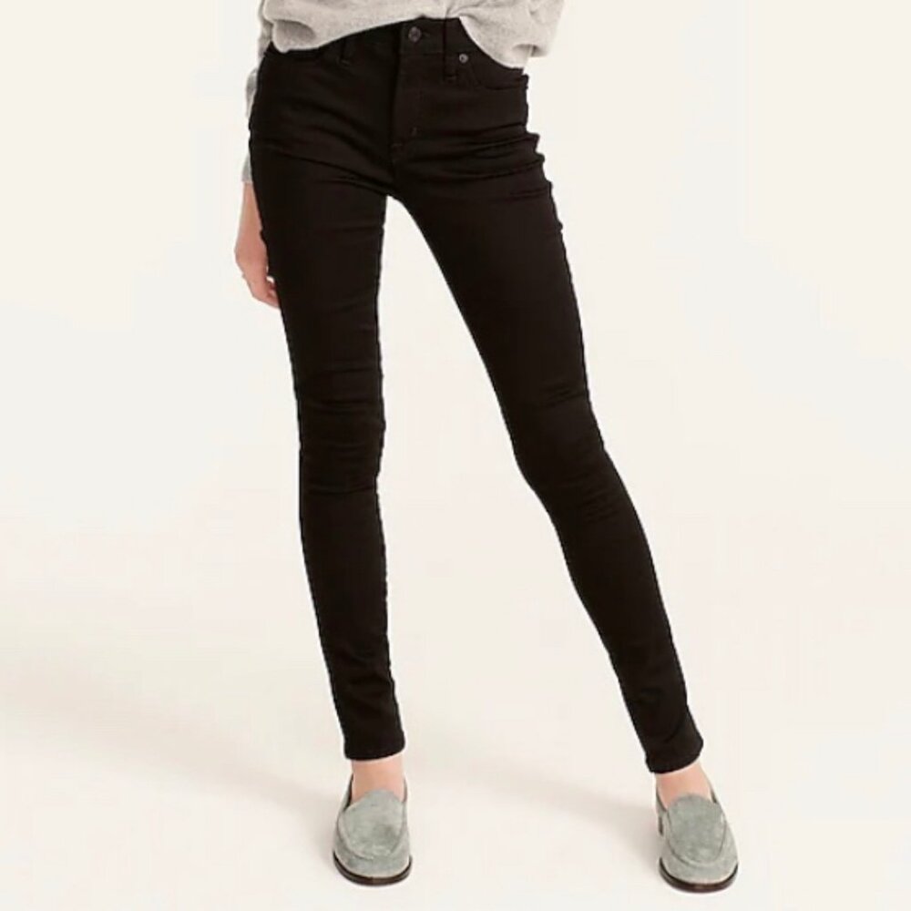 J. Crew Black Toothpick Jeans